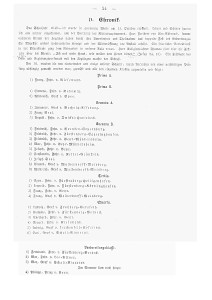 Schülerliste der Ritterakademie Bedburg, 1849