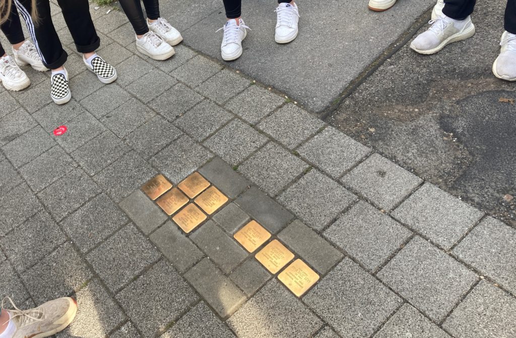 Patenschaft Stolpersteine