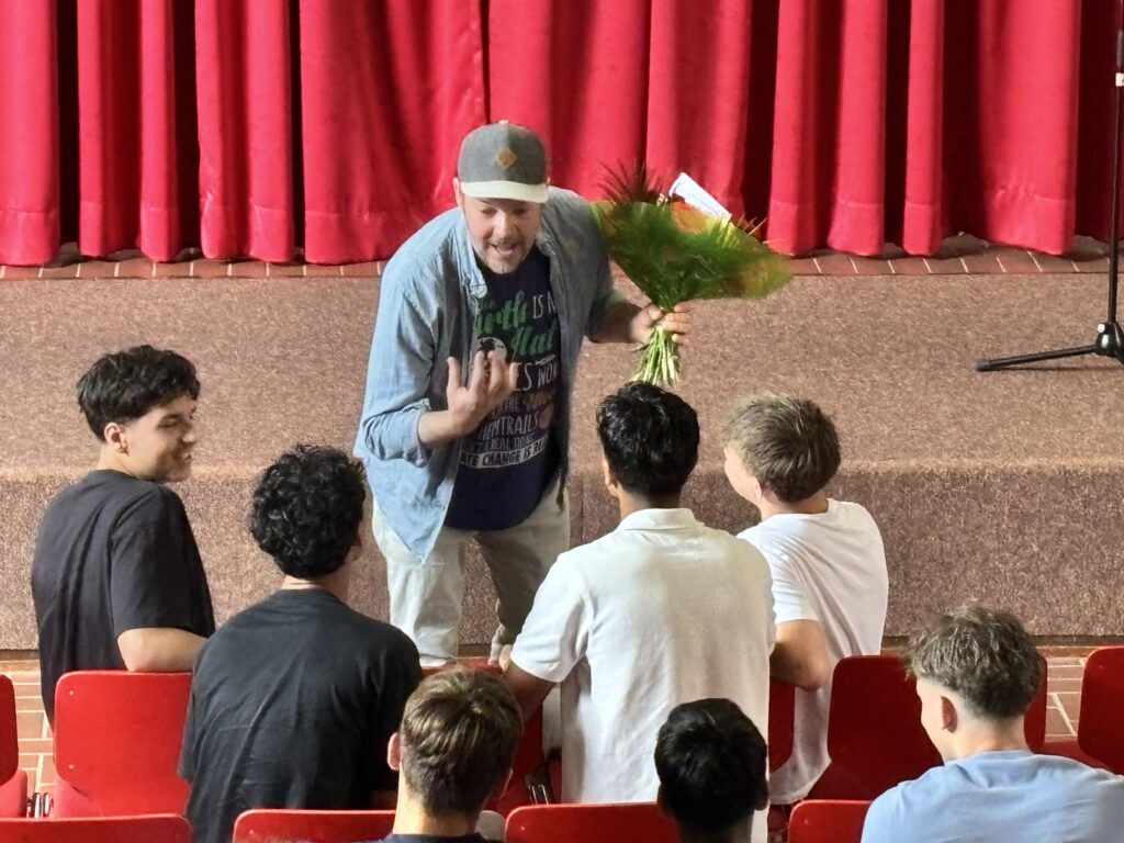 Englischsprachige Comedy-Show am Silverberg-Gymnasium