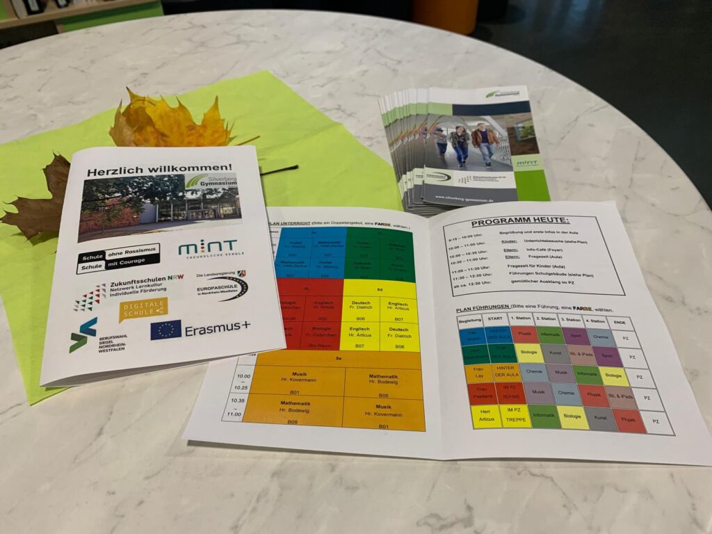 Herzlich Willkommen! – der Infotag