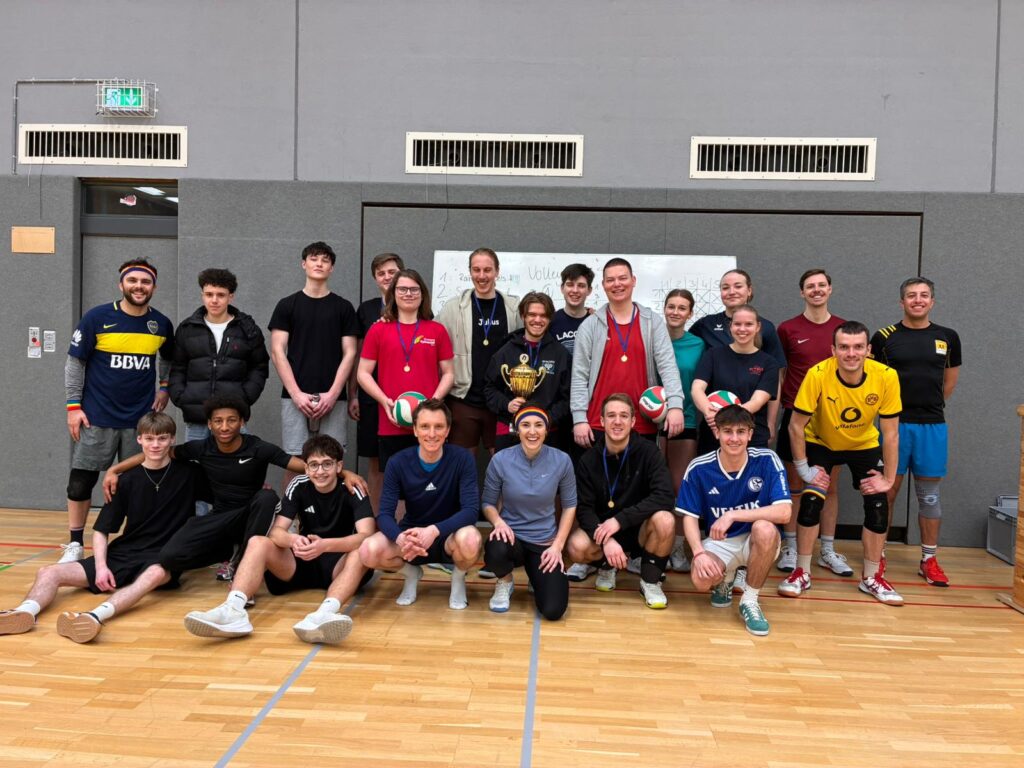Sportlicher Ausklang des 1. Halbjahrs – Volleyballturnier der Oberstufe