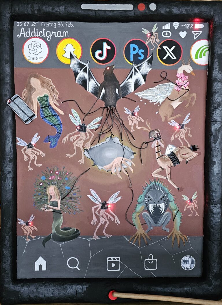 Das Original ist am Lehrereingang im A-Trakt zu sehen